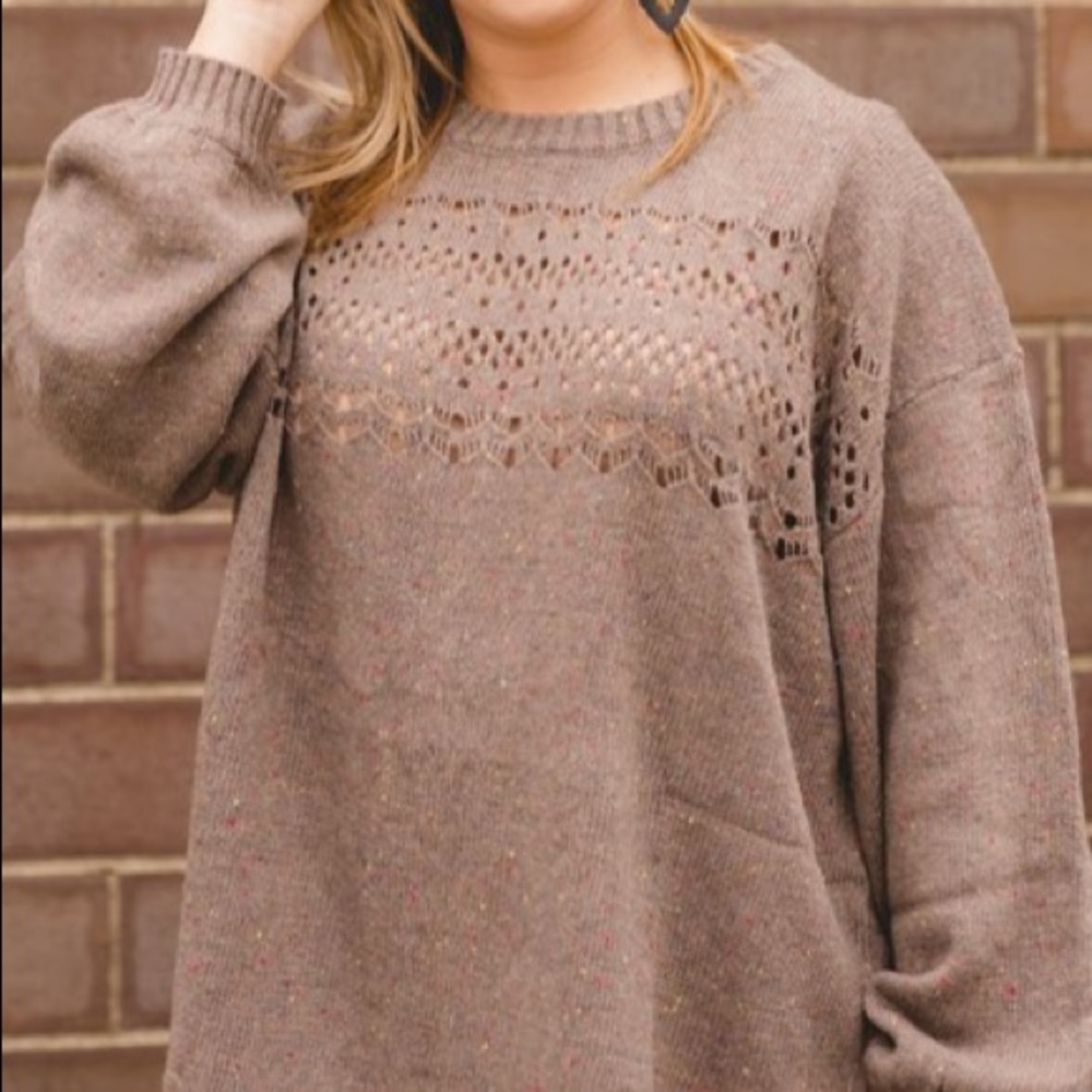 A Cute Gray Sweater